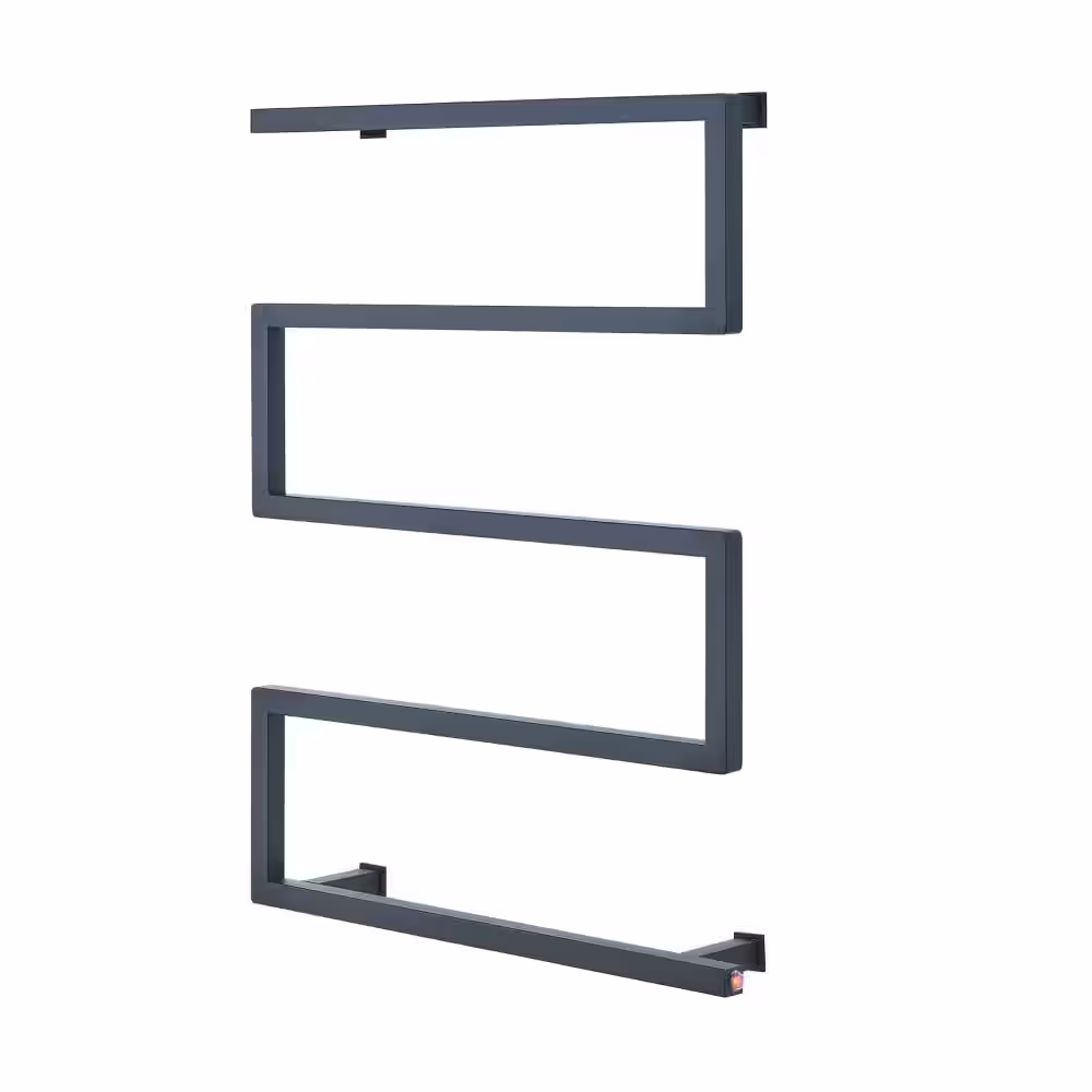 Swiss Madison Voltaire 5-Bar Electric Towel Warmer in Matte Black