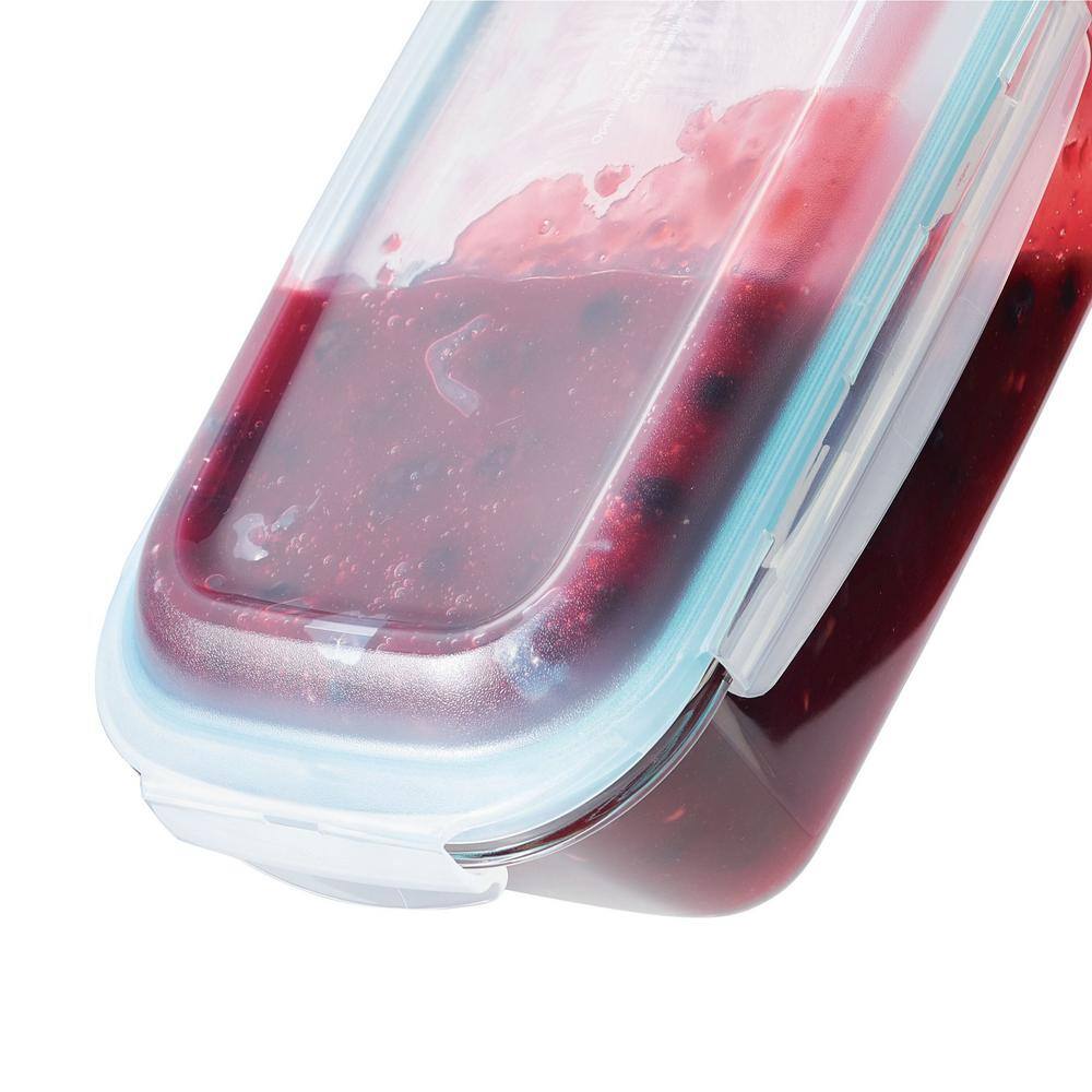 None Performance 9 in. x 13 in. Rectangular Glass Baker with Lid,