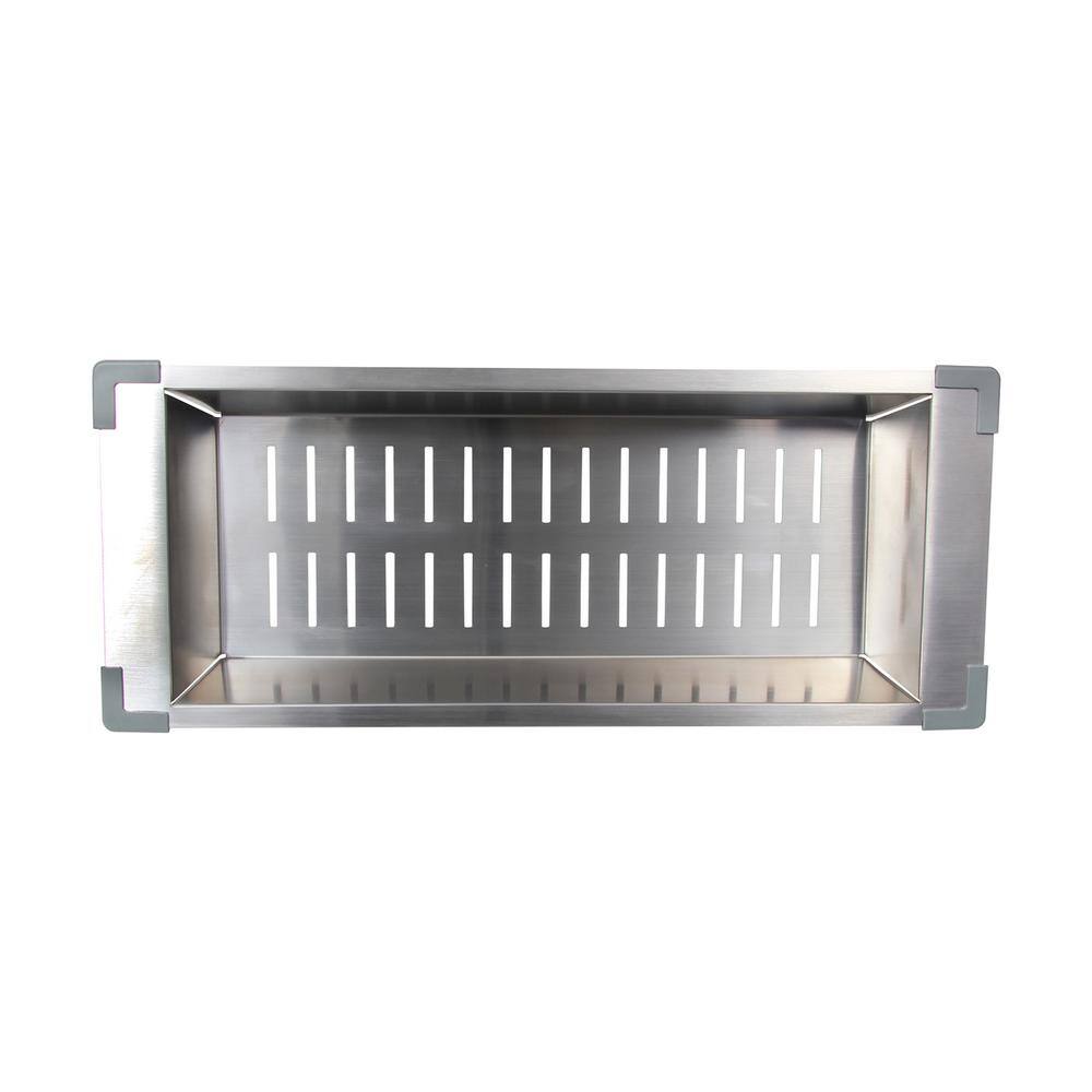 BOANN Extra Large Kitchen Sink Colander Fit with 18 in. Opening