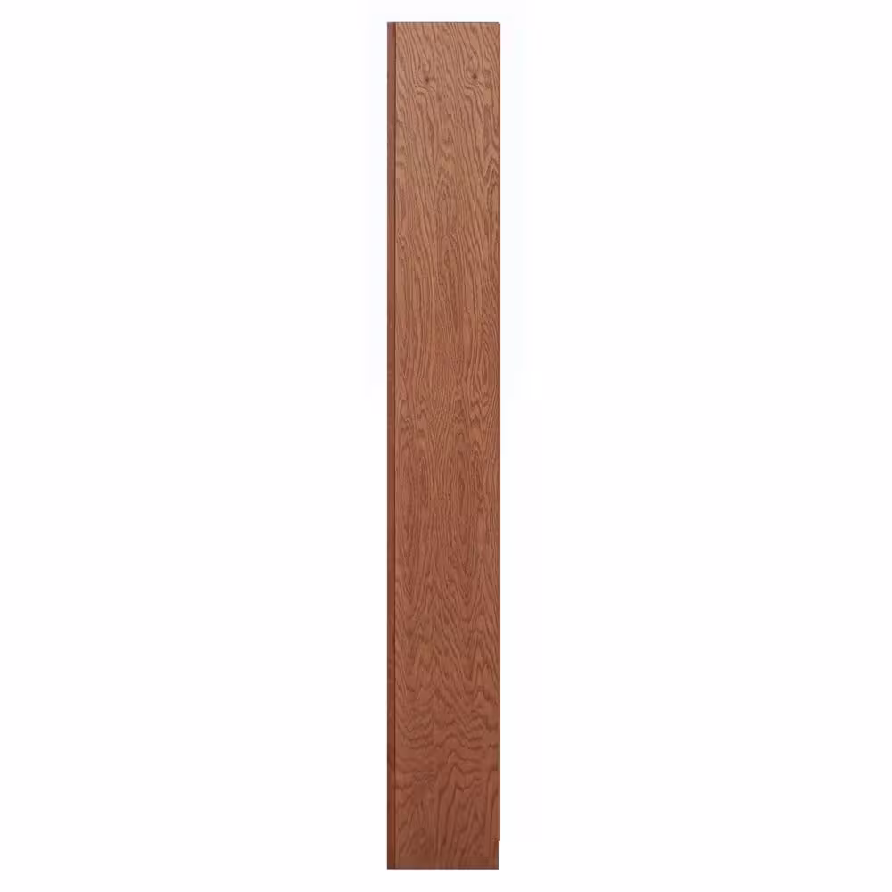Concepts In Wood 84 in. Dry Oak Wood 12-shelf Standard Bookcase with Adjustable Shelves