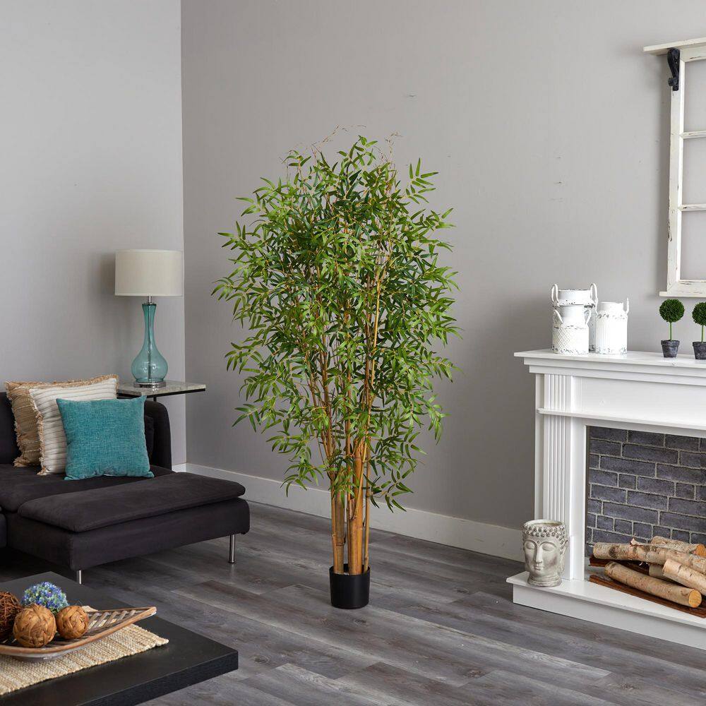 Nearly Natural 6 ft. Artificial Japanese Bamboo Tree