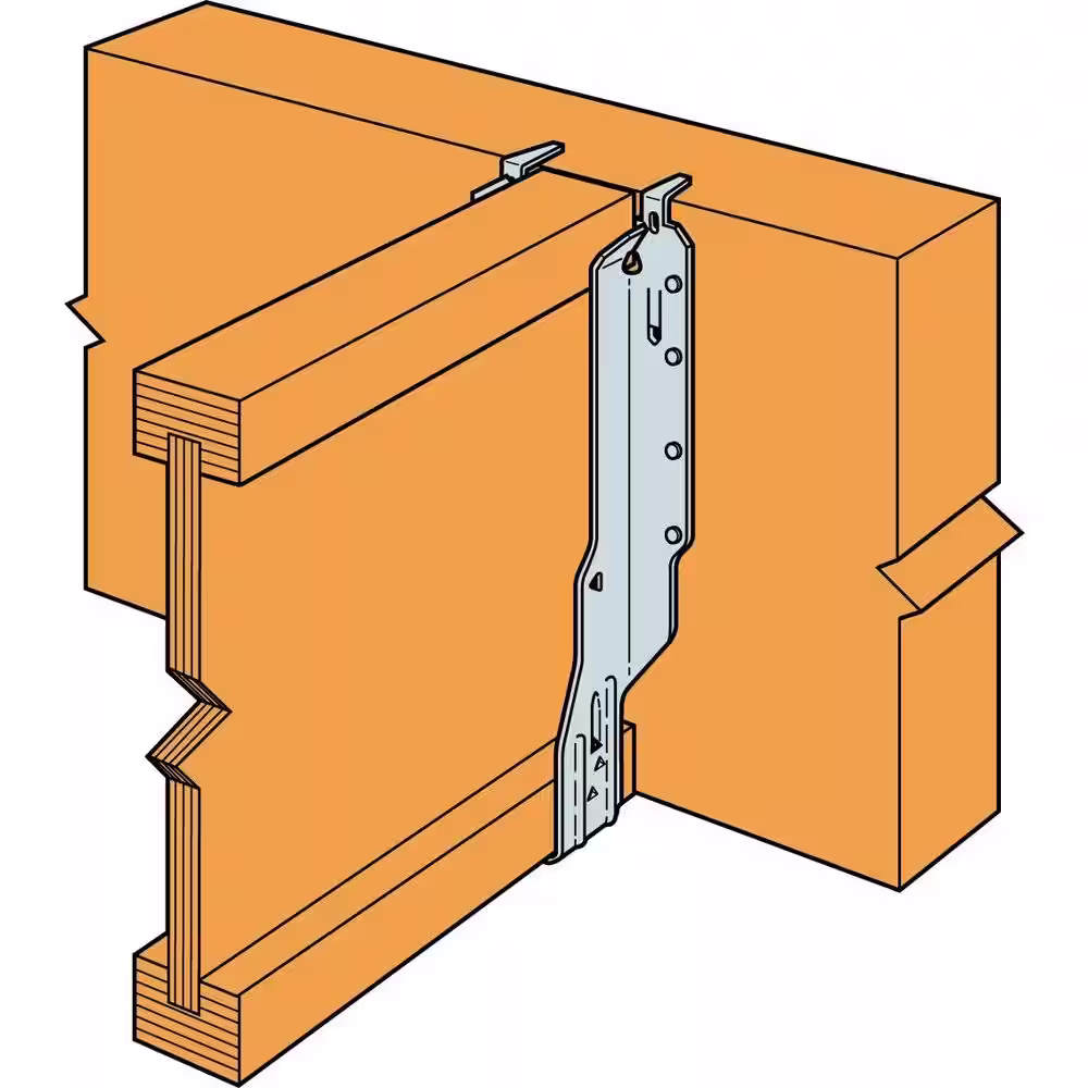 Simpson Strong-Tie IUS Galvanized Face-Mount Joist Hanger for 2 in. x 14 in. Engineered Wood
