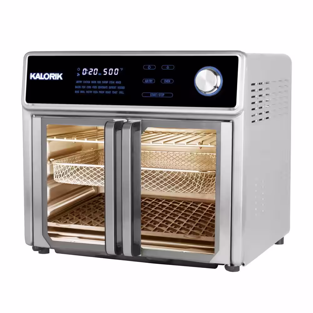 KALORIK MAXX 26 Qt. Stainless Steel Digital Air Fryer Oven Grill