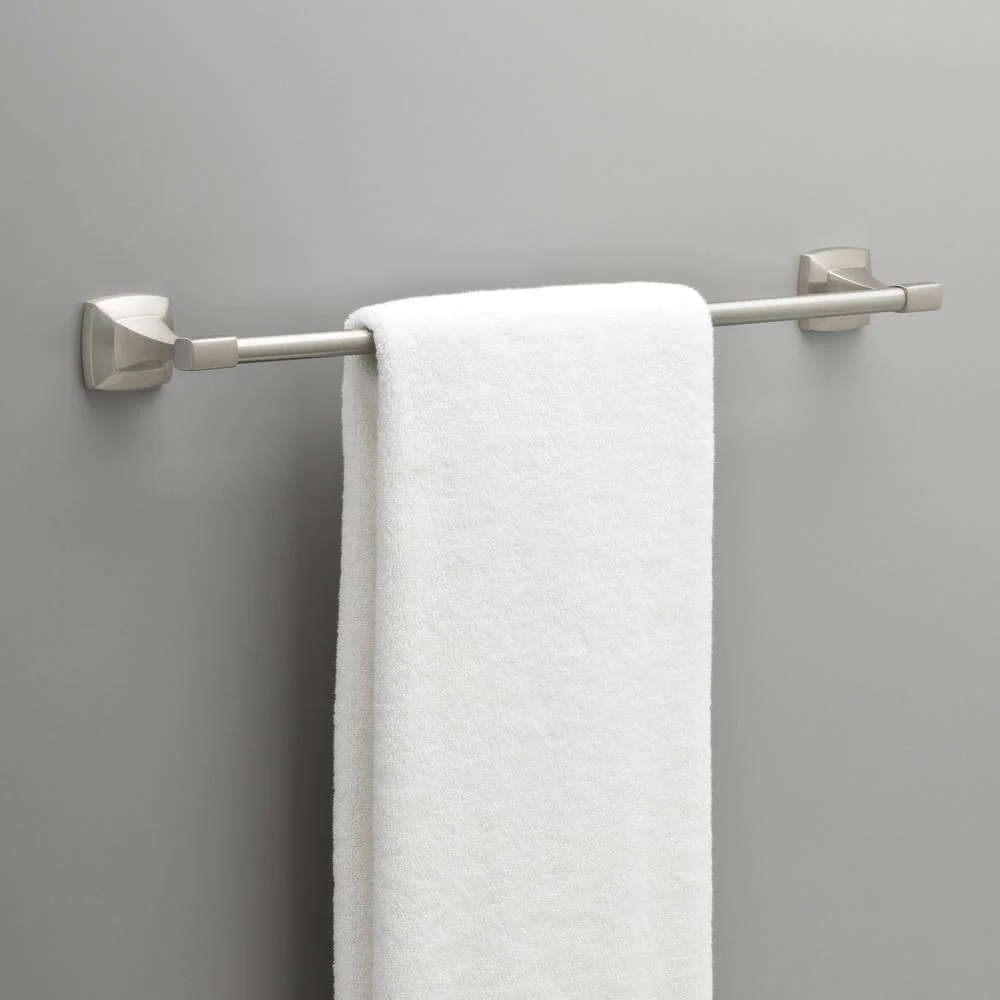 Delta Portwood 24 in. Towel Bar in SpotShield Brushed Nickel