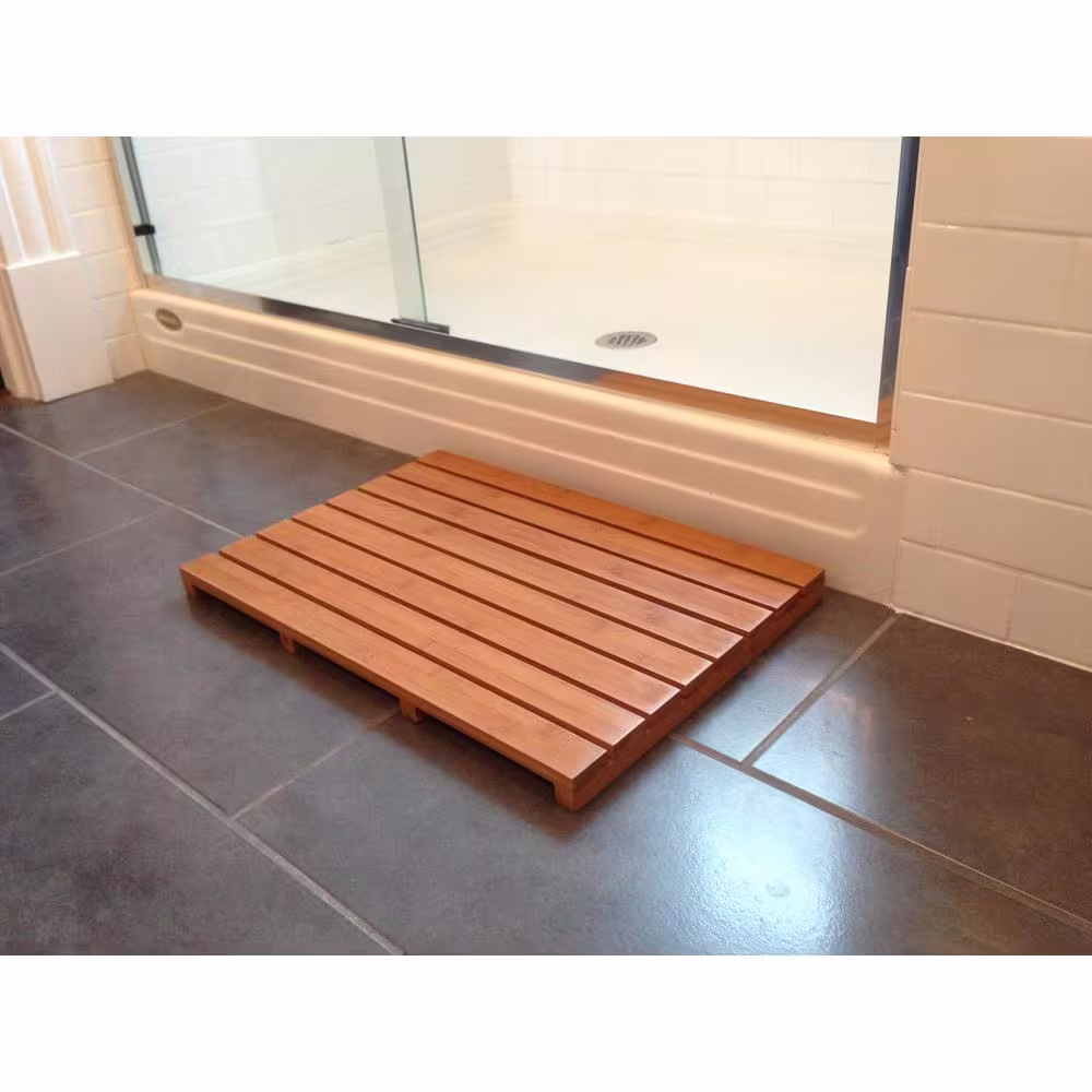 Anji Mountain 16 in. x 24 in. Bath Mat