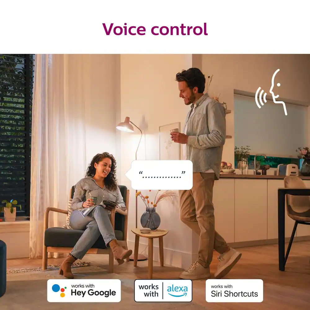 Philips 60-Watt Equivalent ST19 Smart Wi-Fi LED Vintage Edison Tuneable White Light Bulb Powered by WiZ with Bluetooth (1-Pack)